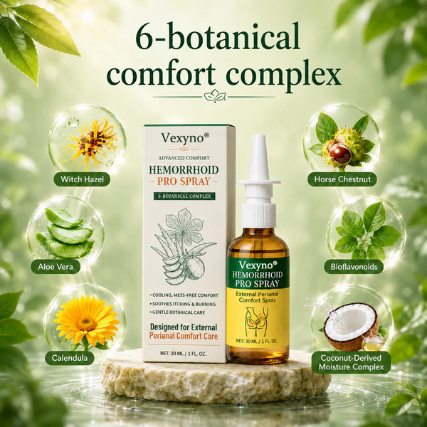 6 botanical core ingredients display