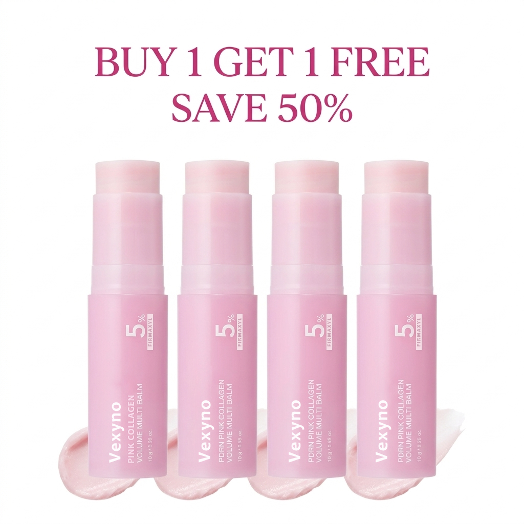 ✨LAST DAY BUY 1 GET 1 FREE✨Vexyno Pink Collagen Volume Multi Balm by Corevia