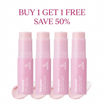 ✨LAST DAY BUY 1 GET 1 FREE✨Vexyno Pink Collagen Volume Multi Balm by Corevia