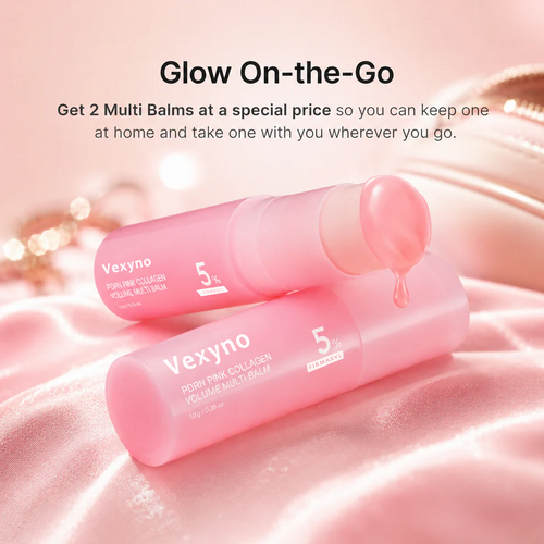 ✨LAST DAY BUY 1 GET 1 FREE✨Vexyno Pink Collagen Volume Multi Balm by Corevia